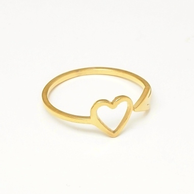 ANILLO DE CORAZON Y FLECHA