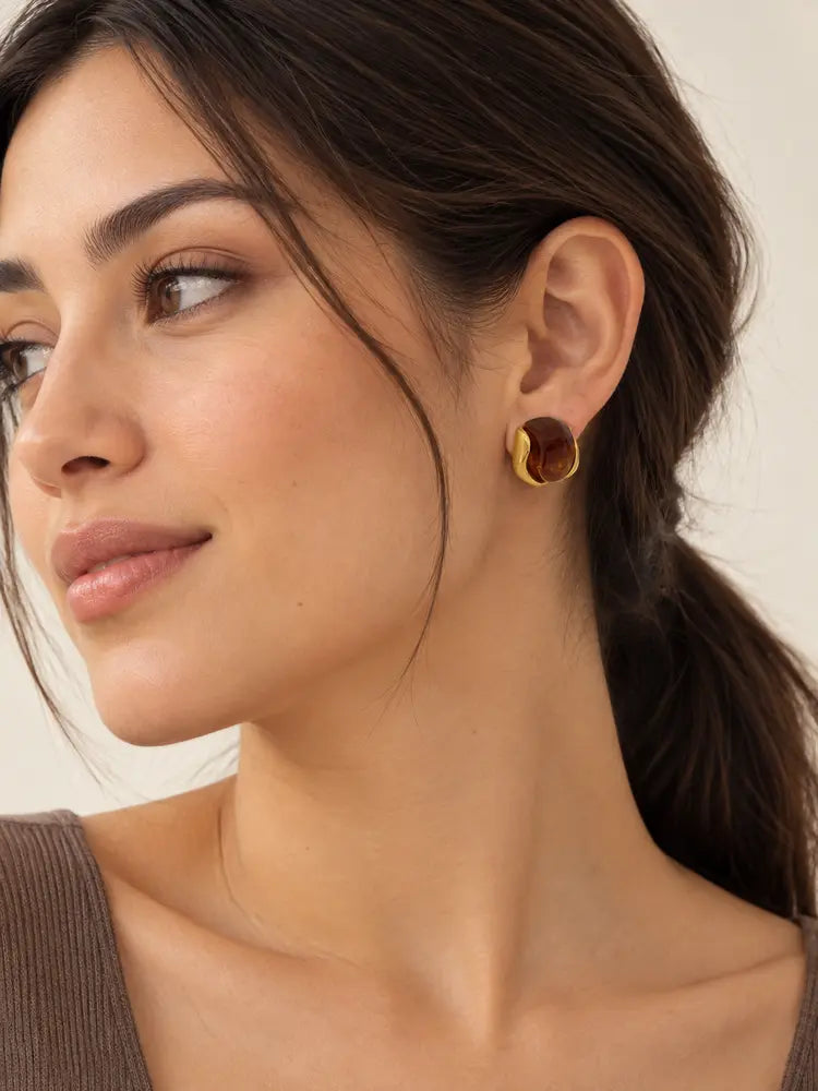 Aretes Cacao