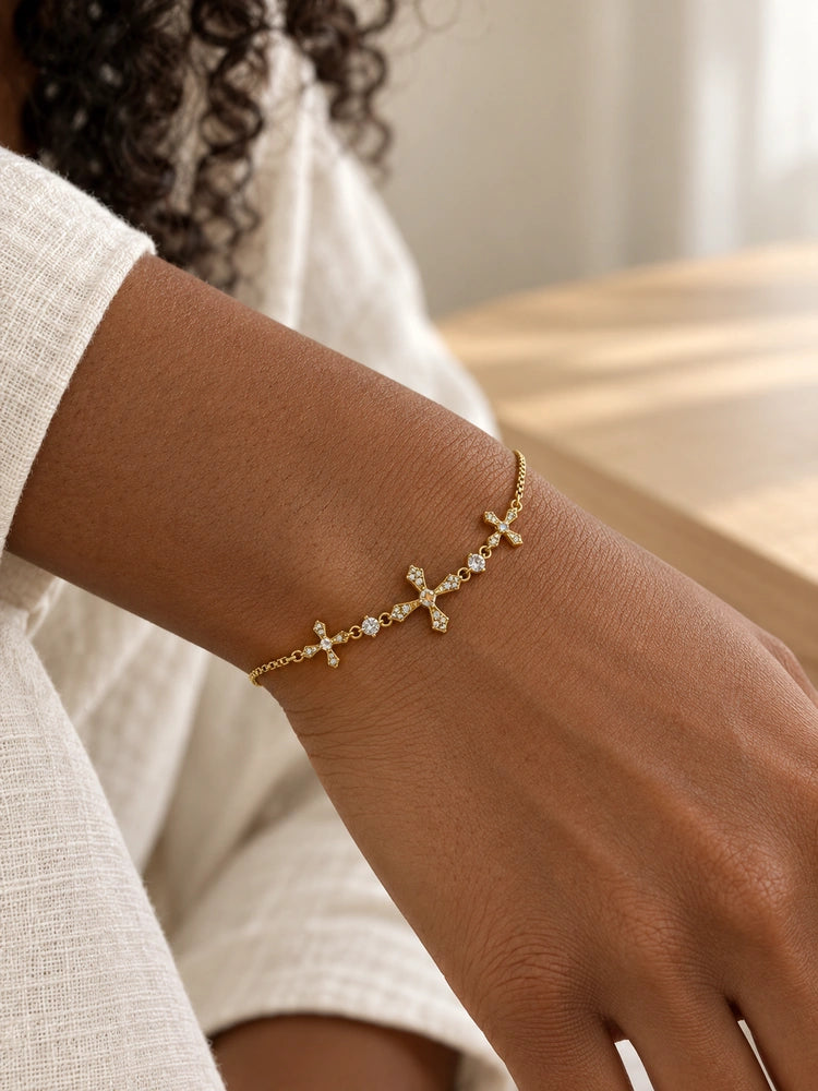Pulsera Cruces de Luz