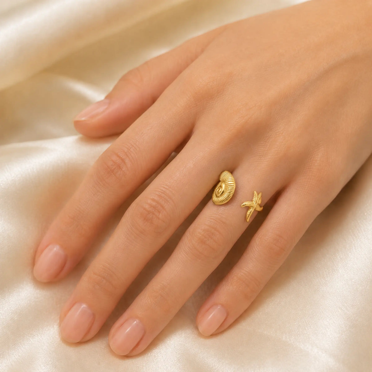 Anillo Ajustable Fusión Marina