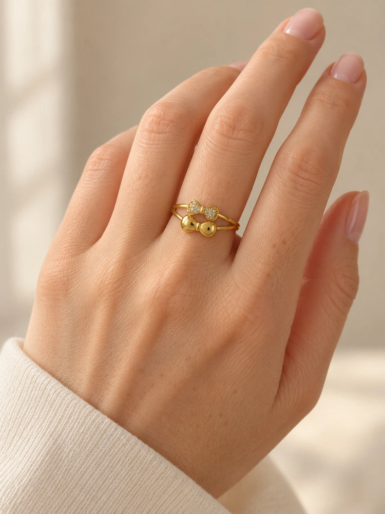 Anillo Corazones en Pareja