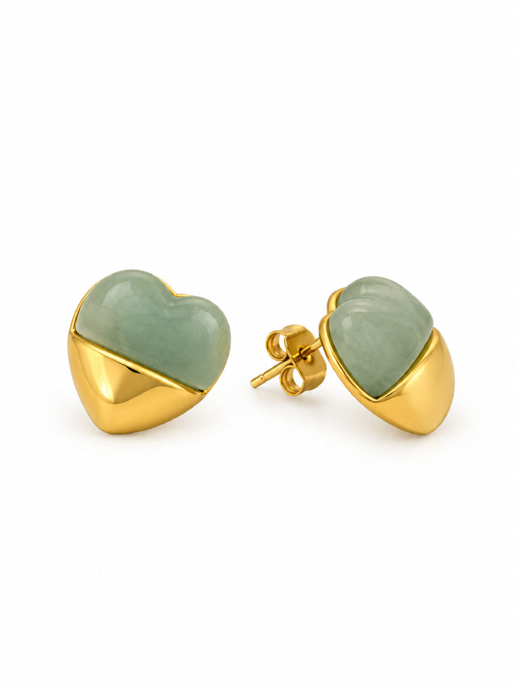 Aretes Jade Geométrico