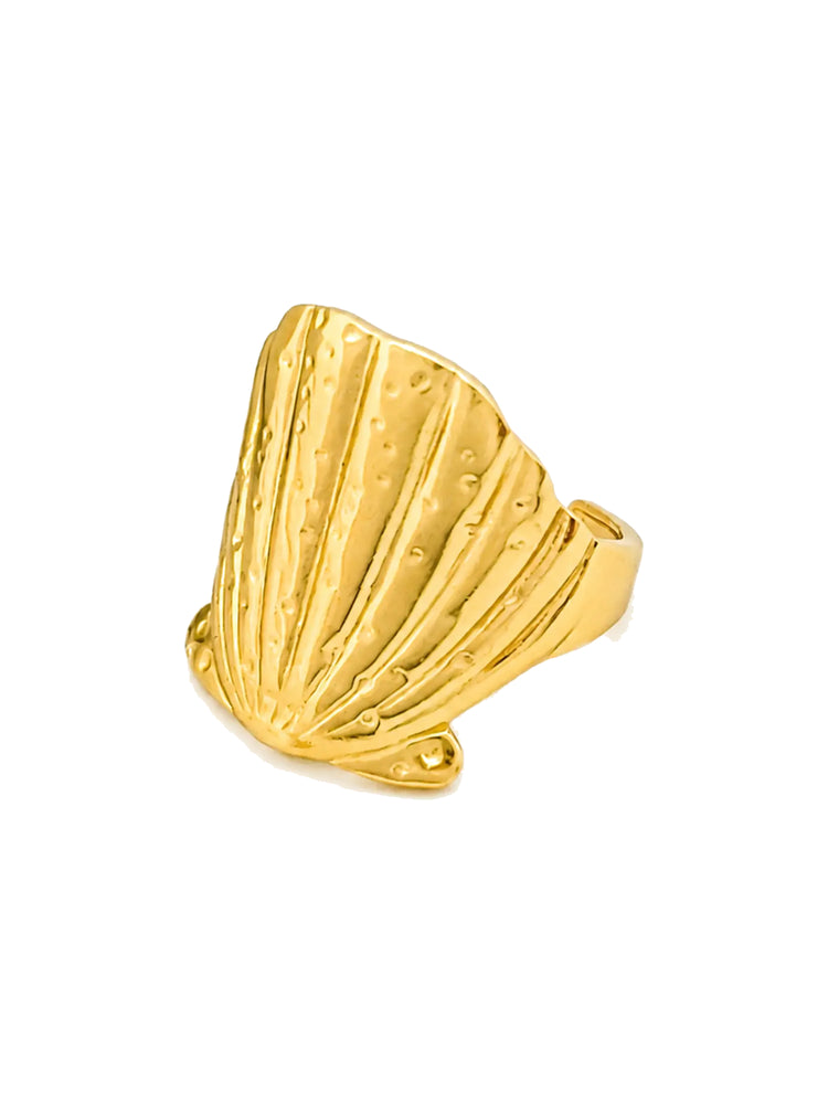 Anillo Ajustable Concha Marina