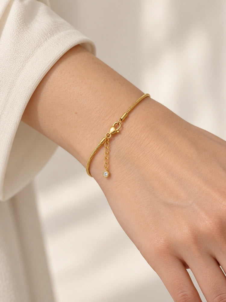 Pulsera Lazo Dorado