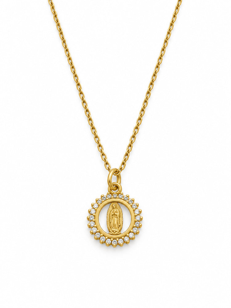 Cadena Medalla Halo de Fe