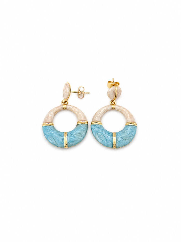 Aretes Círculo Celeste
