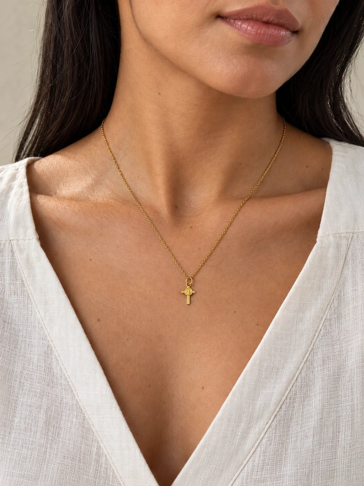Cadena Cruz y Medalla de Fe