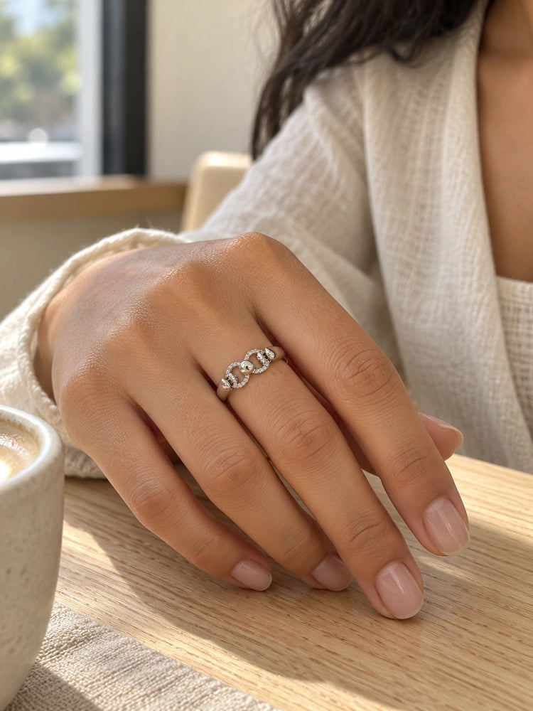 Anillo Eslabones de Luz