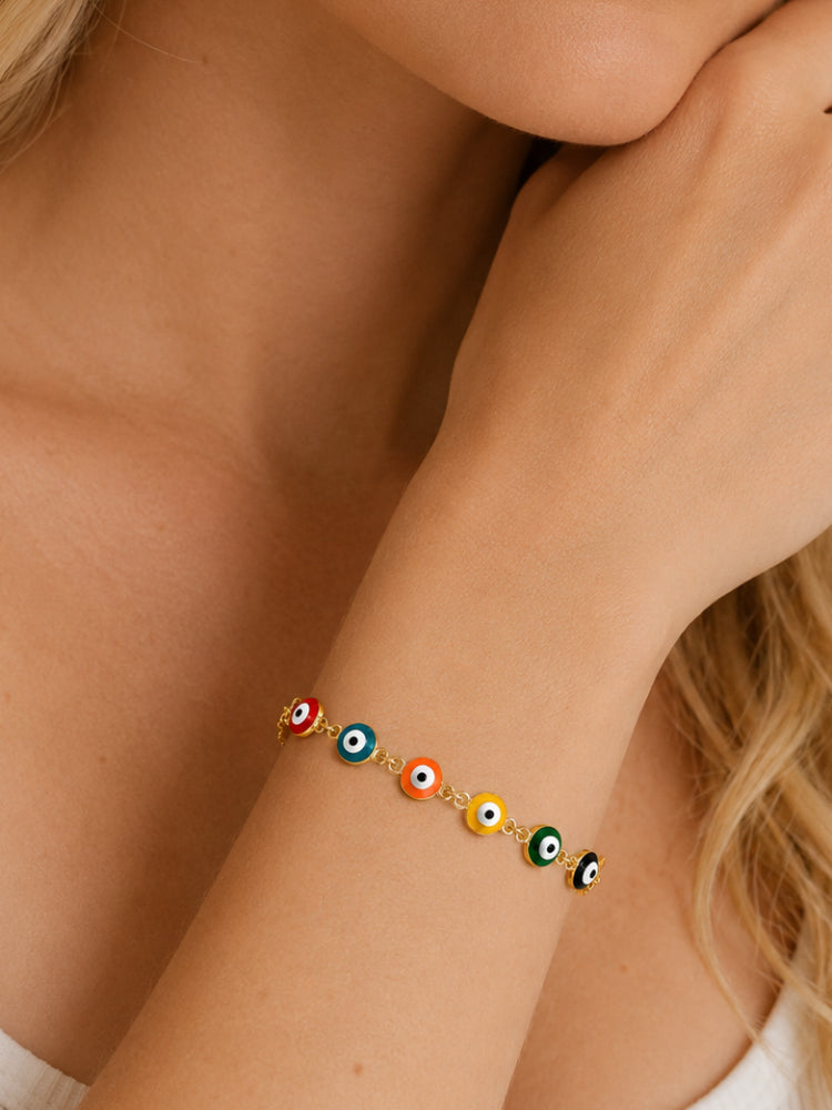 Pulsera Ojos Multicolor