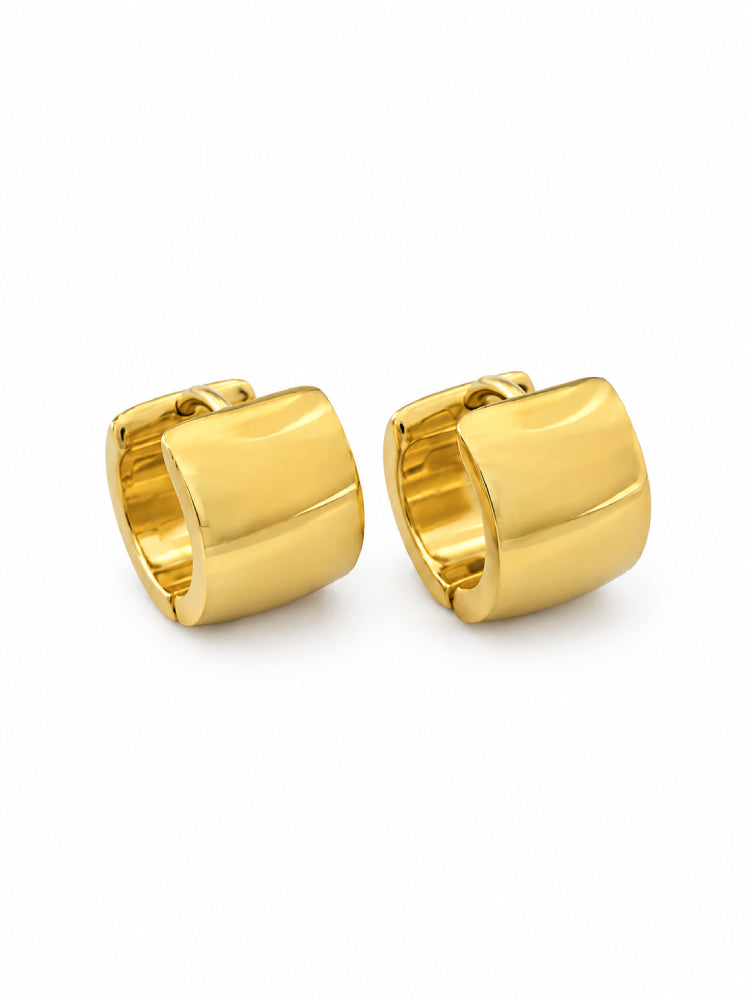 Argollas Doradas Bold