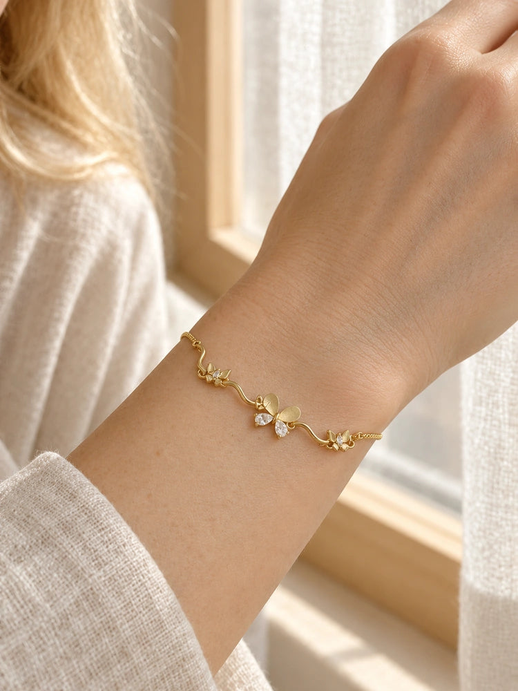 Pulsera Vuelo Dorado