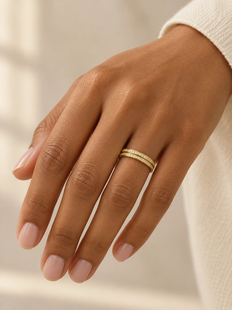 Anillo Doble Destello