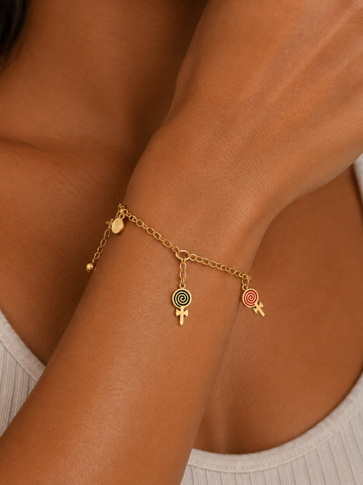 Pulsera Dulces Colgantes