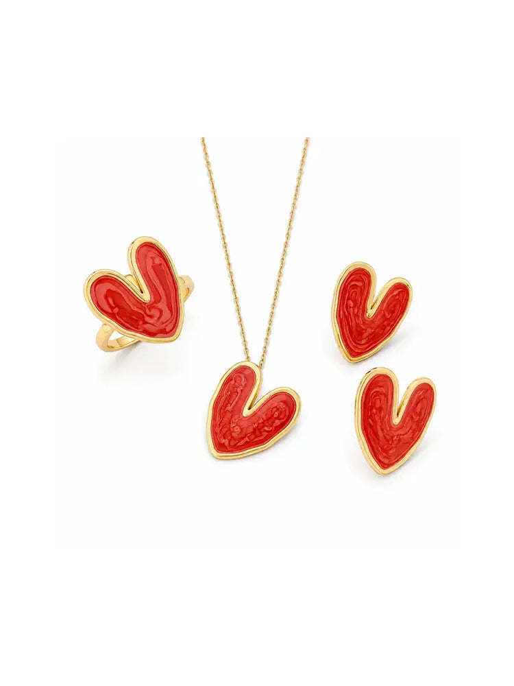 Juego Corazón Coral