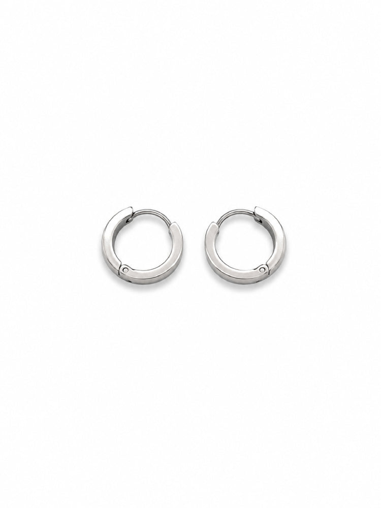 Argollas Plateadas Mini
