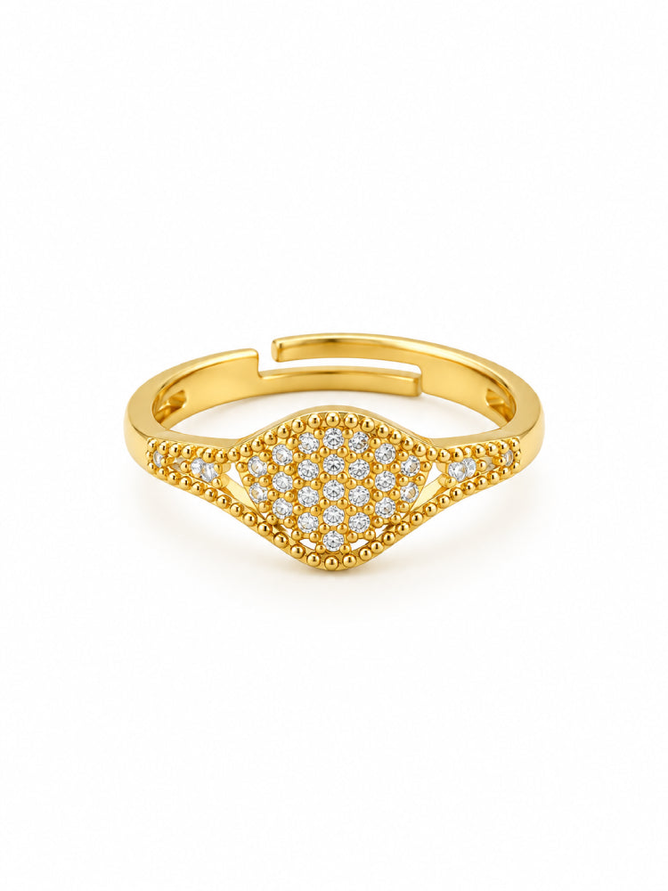Anillo Hoja Calada
