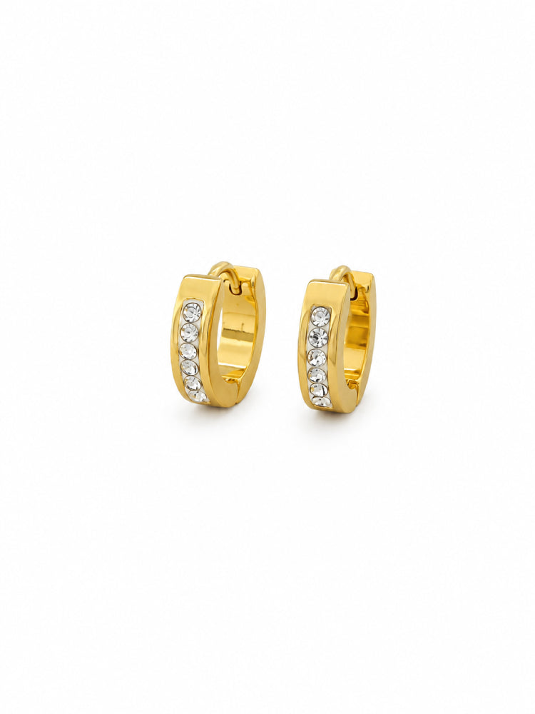 Argollas Destello Dorado
