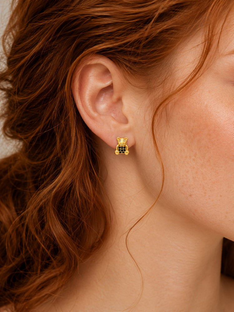 Aretes Osito Negro