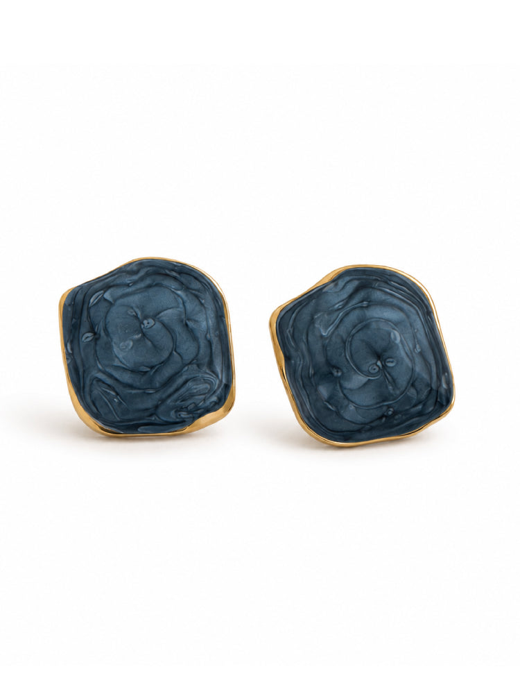 Aretes Ágata Azul