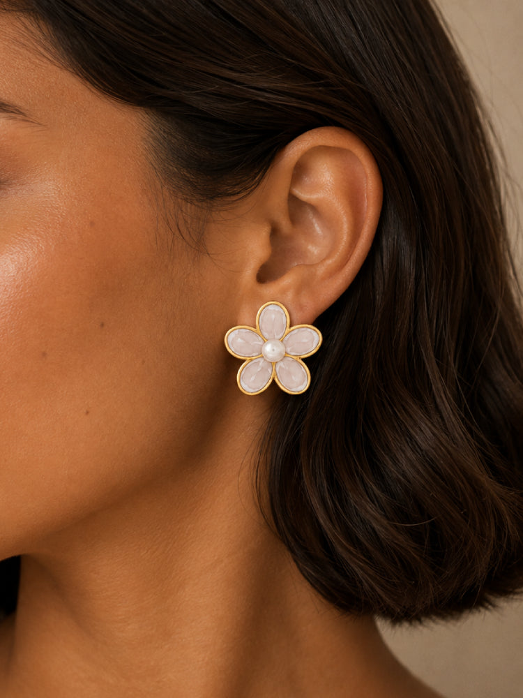 Aretes Margarita Nácar
