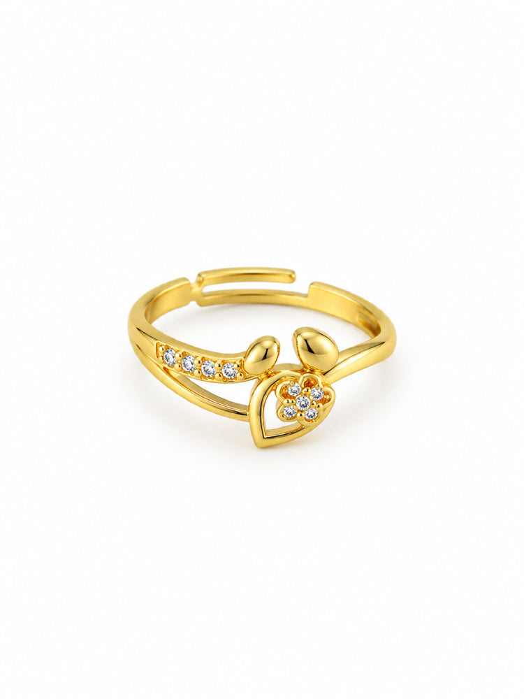 Anillo Corazón Botánico