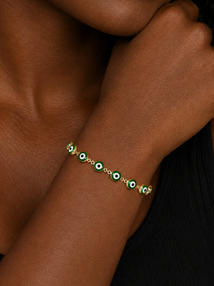Pulsera Ojo Verde