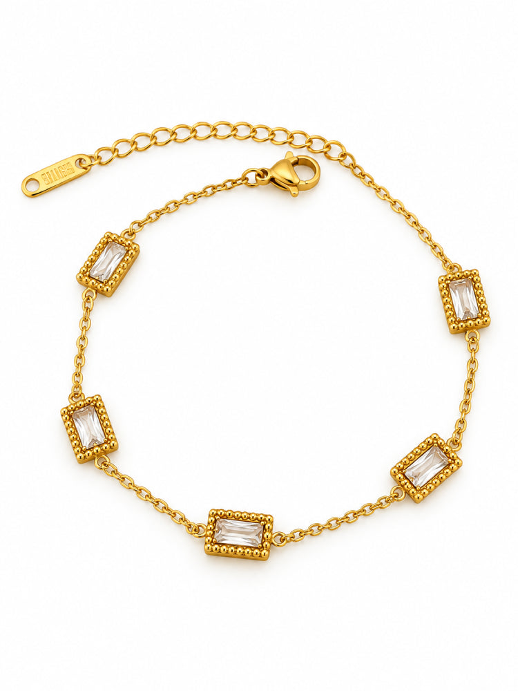 Pulsera Destellos Transparentes