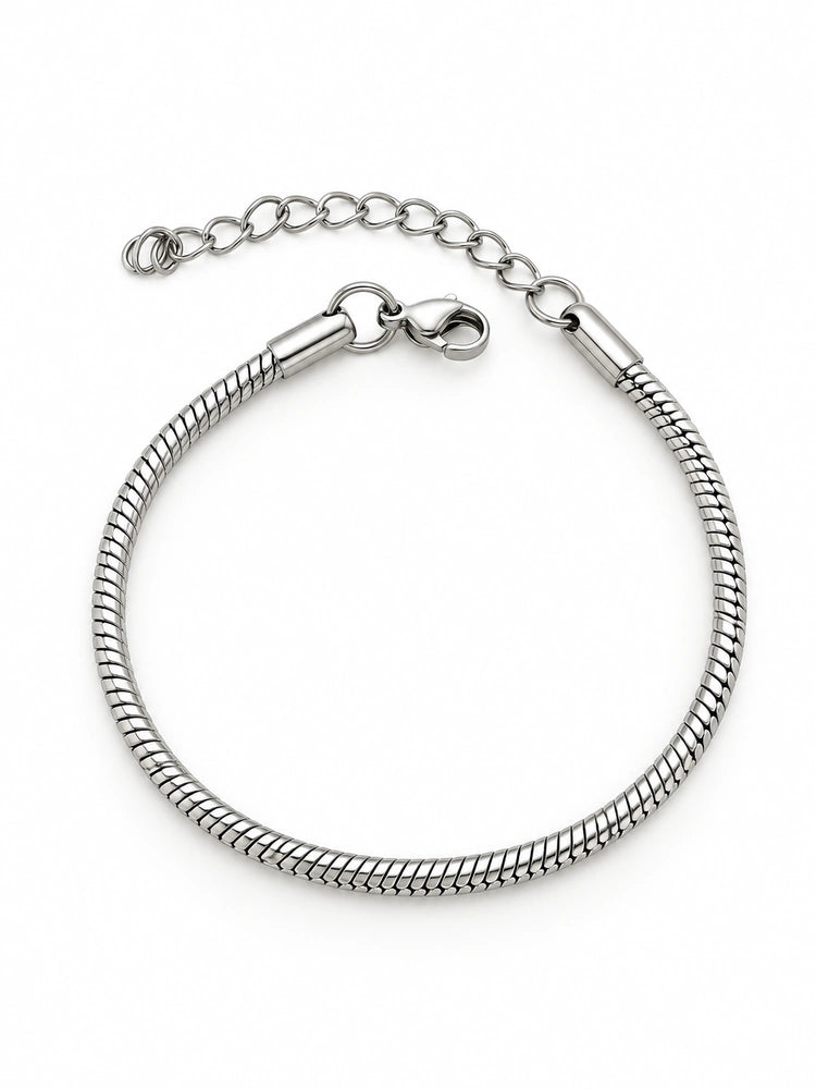 Pulsera Trama Plateada