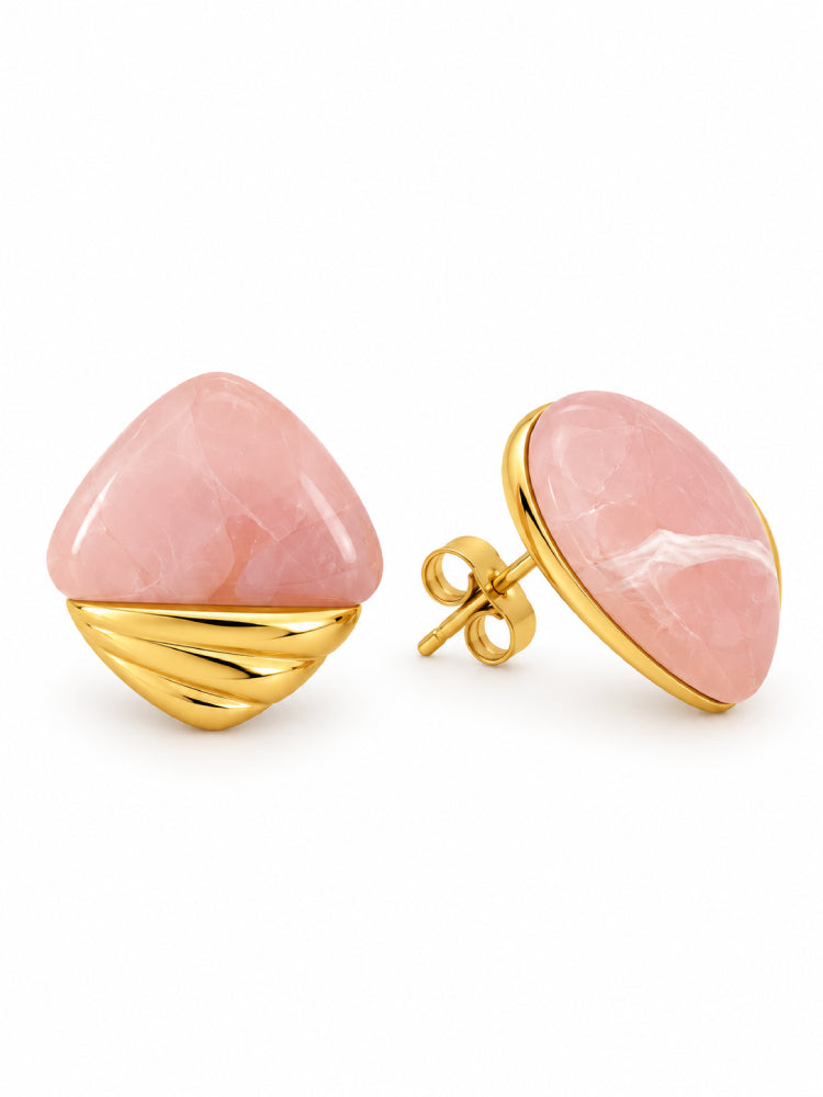 Aretes Rosa Nácar