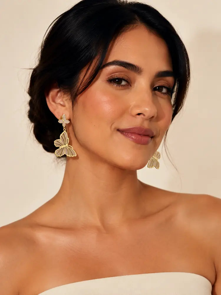 Aretes Mariposa Nude