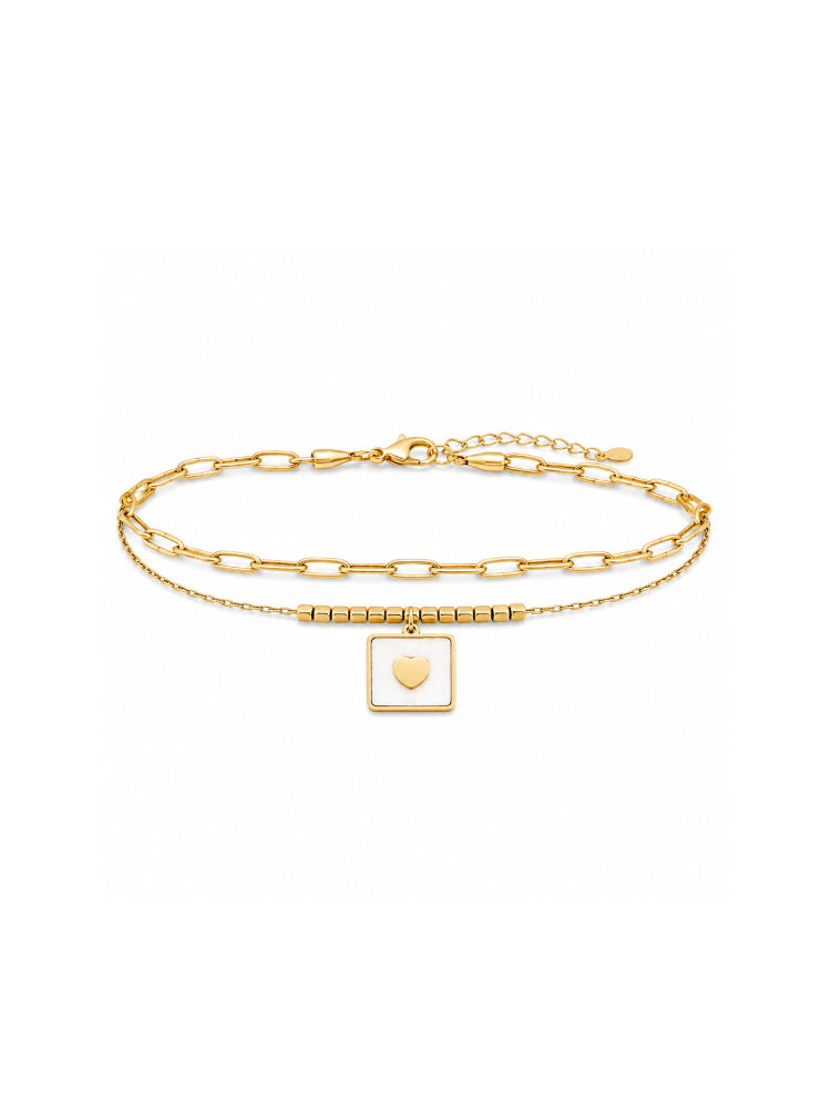 Pulsera Corazón Minimalista