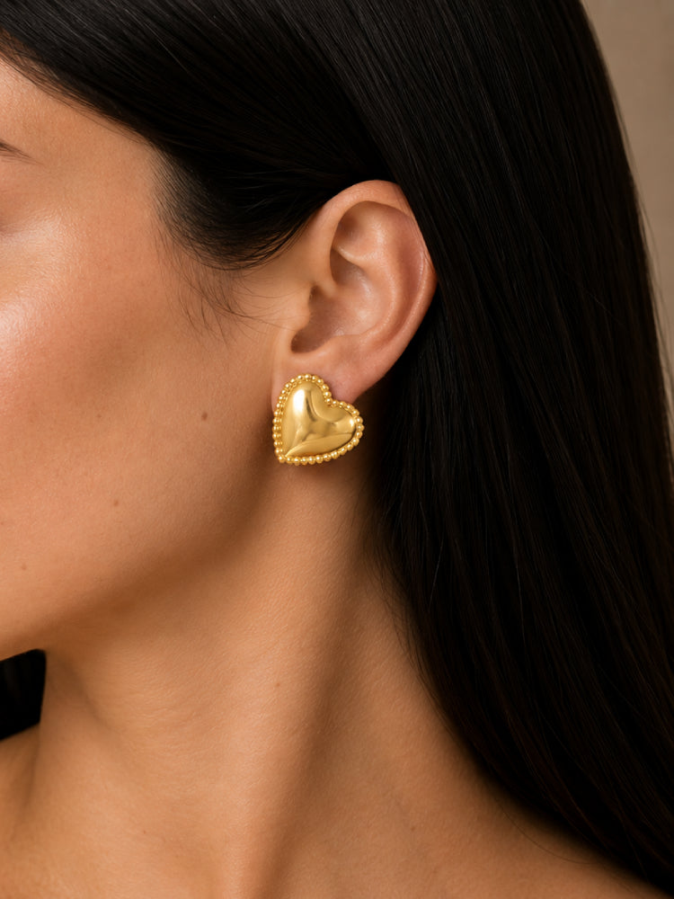 Aretes Corazón Imperial