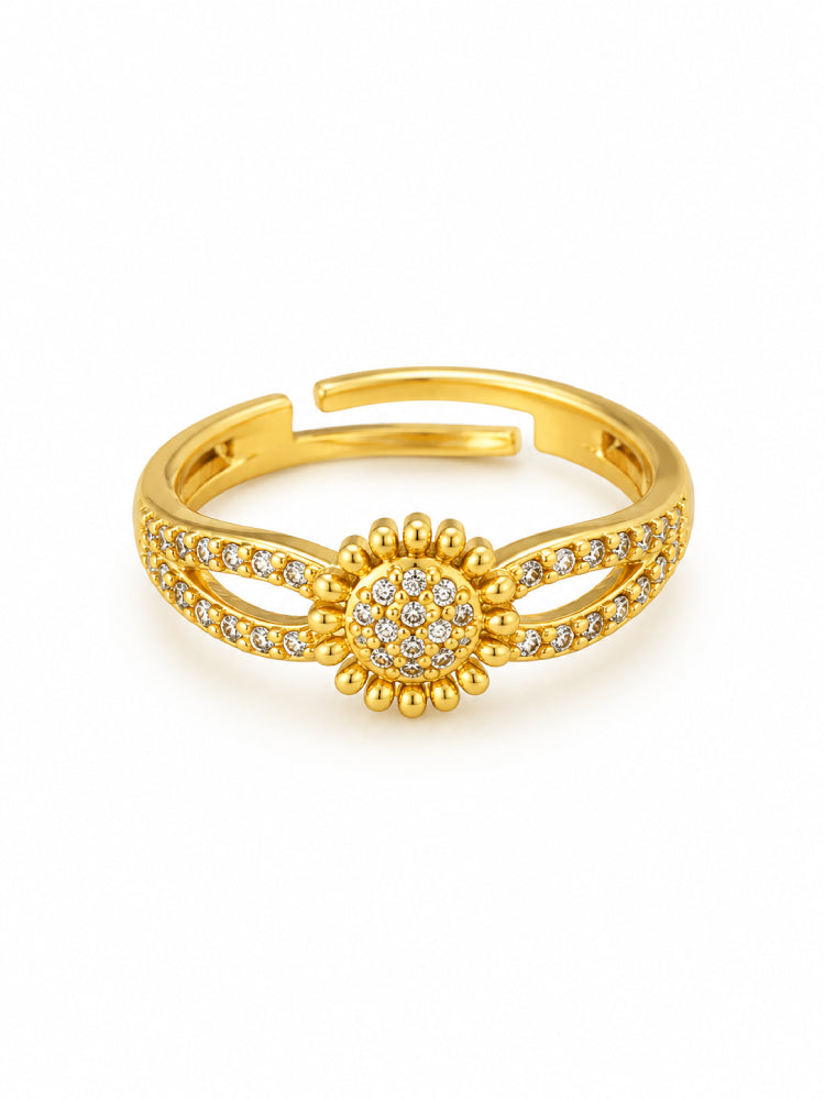 Anillo Flor Radiante