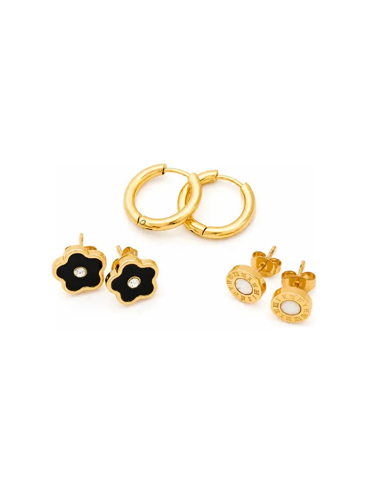 Set Flor Negra