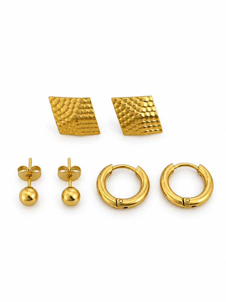 Set Geometría Dorada