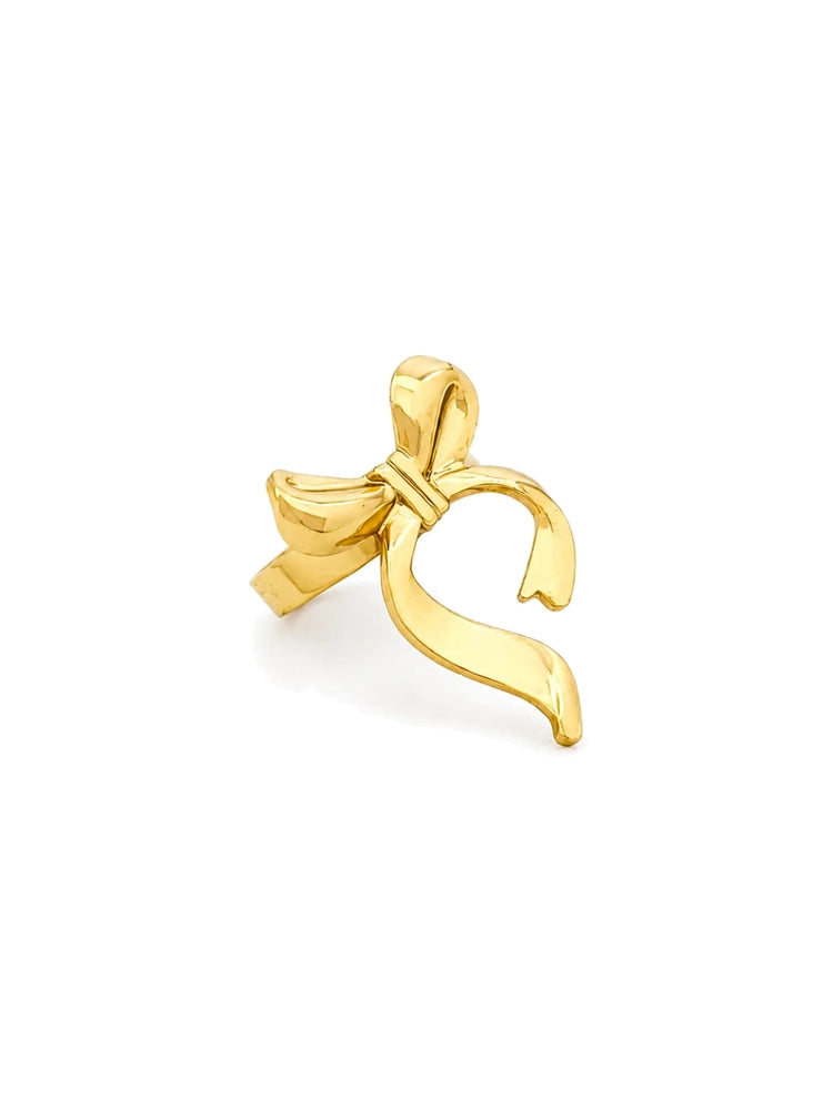 Anillo Ajustable Lazo Elegante