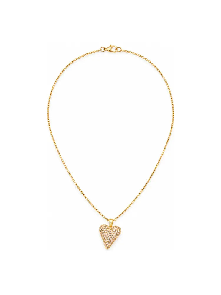 Collar Corazón Perla