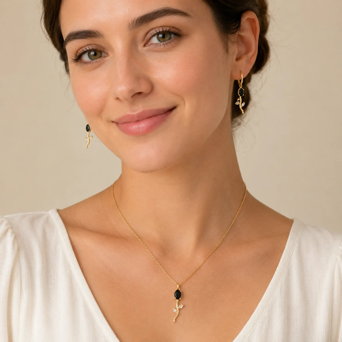 Set Collar y Aretes