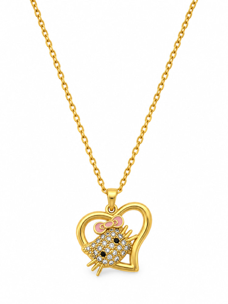 Collar Hello Kitty Corazón