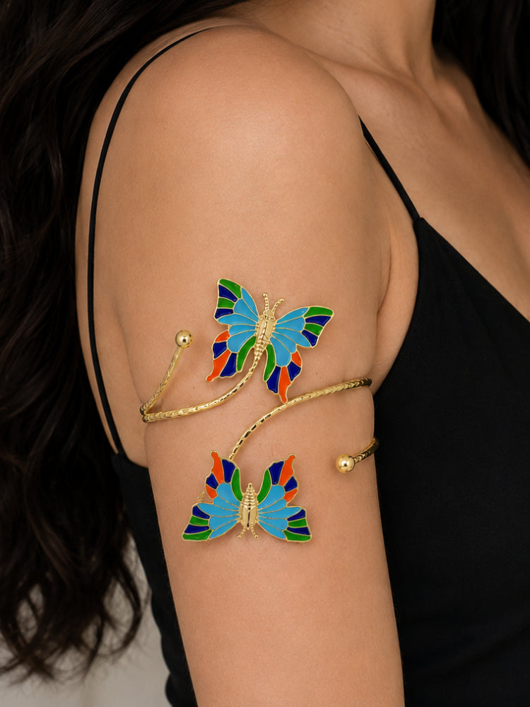 Brazalete Mariposa Multicolor