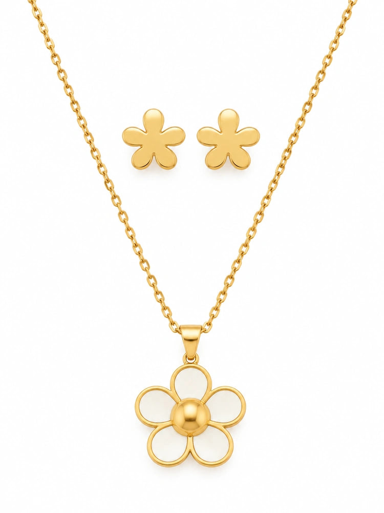 Conjunto Margarita Blanca