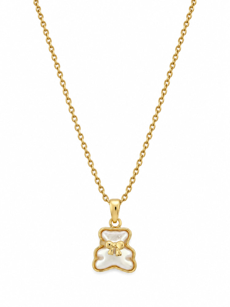 Cadena Osito Blanco