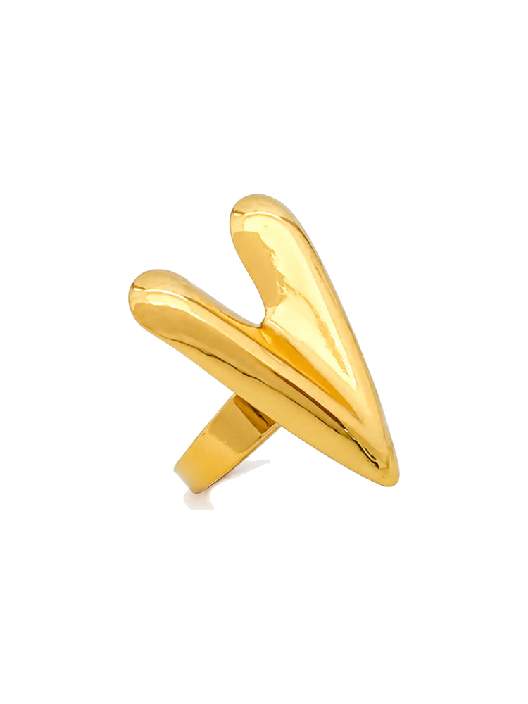 Anillo Ajustable Flecha Minimalista