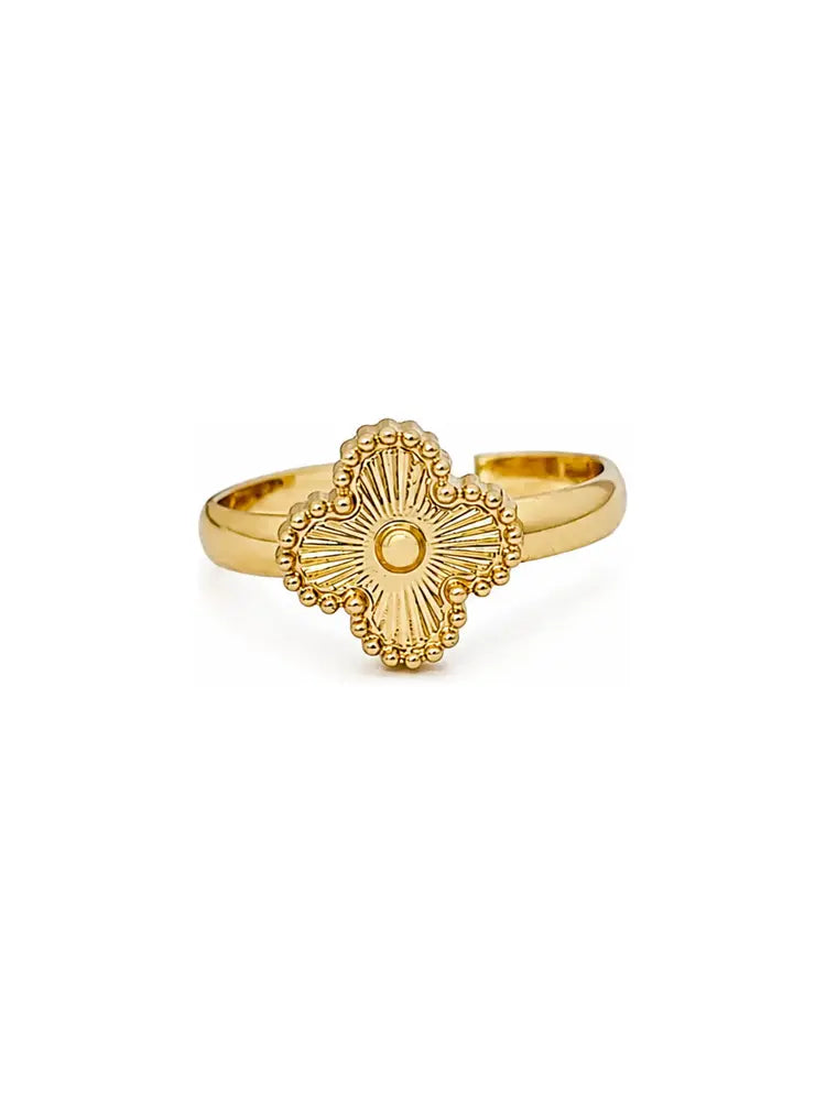 Anillo Ajustable Vintage Dorado