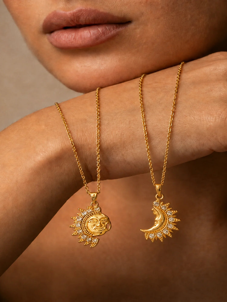 Set de Collares Sol y Luna