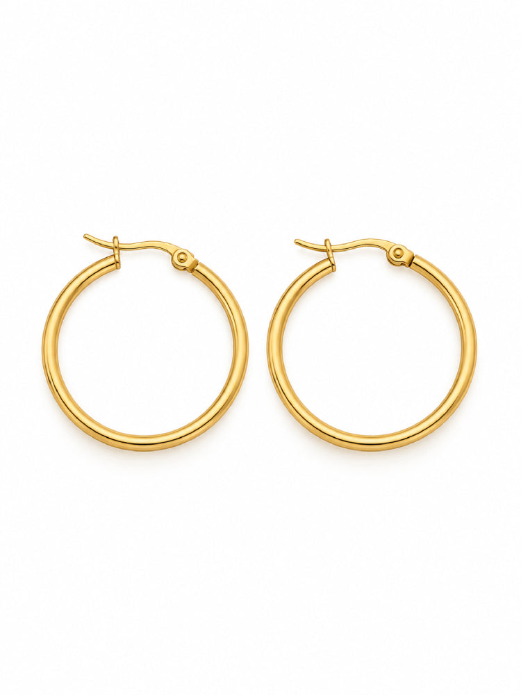Argollas Aro Clásico Dorado