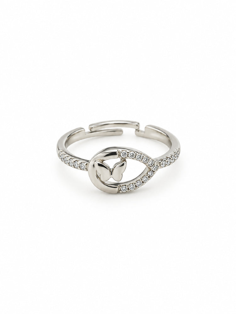 Anillo Hoja de Mariposa