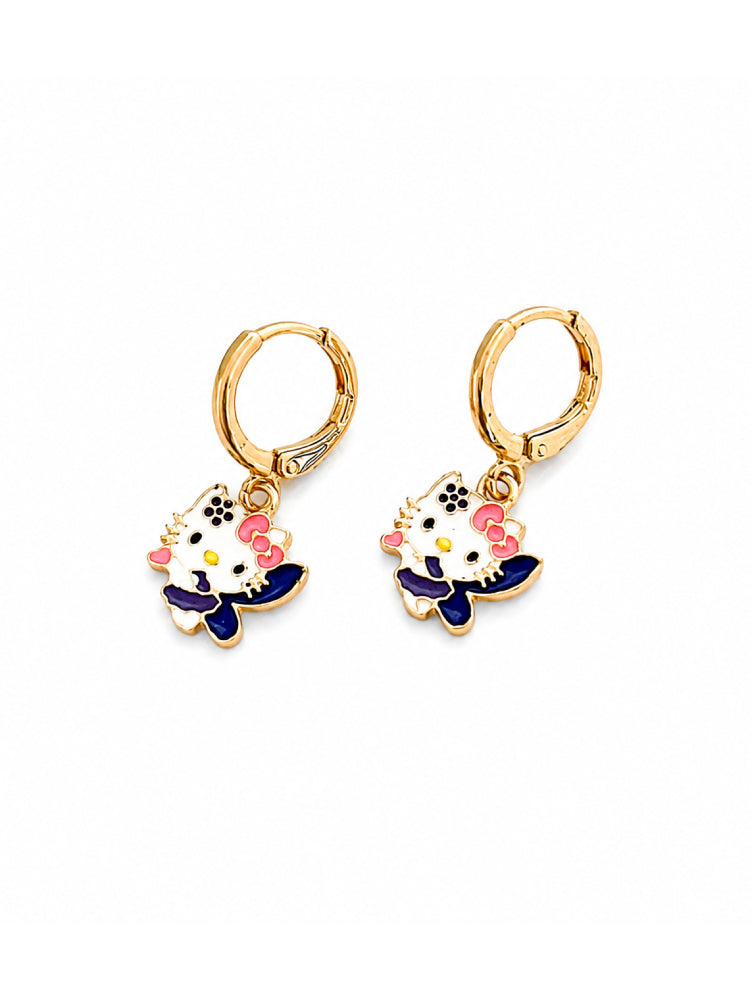 Argollas Kitty Mariposa
