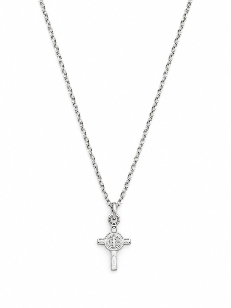 Cadena Llave Sutil Plateada