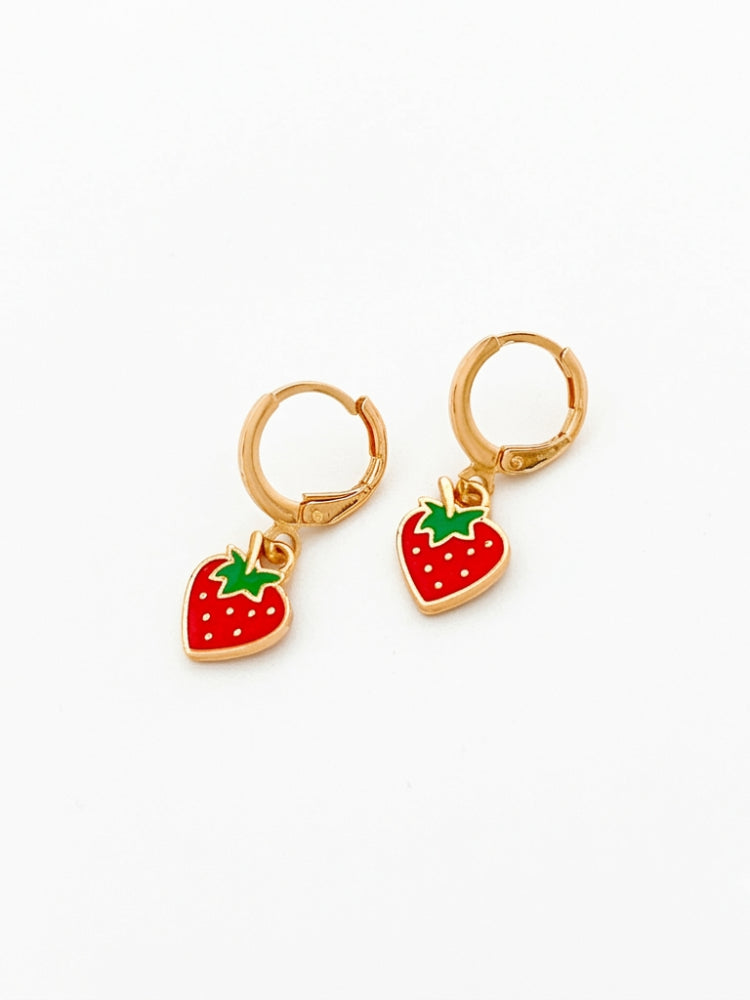 Argollas Fresa